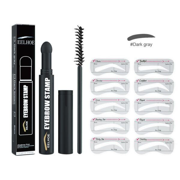 Waterproof With Eyebrow Card Eyebrow Brush